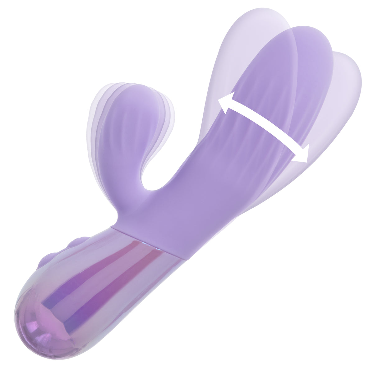 CalExotics - Aura Rotating G-Spot & Clitoral Vibrator (Purple) - Purple