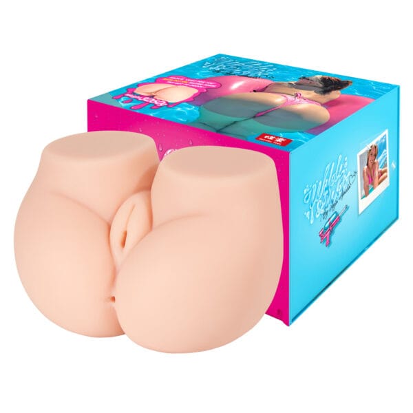 Seiraku Toys - Đồ chơi tình dục dạng thân mình 3D chân thực, hông bầu bĩnh của Anja Amelia (Màu be)