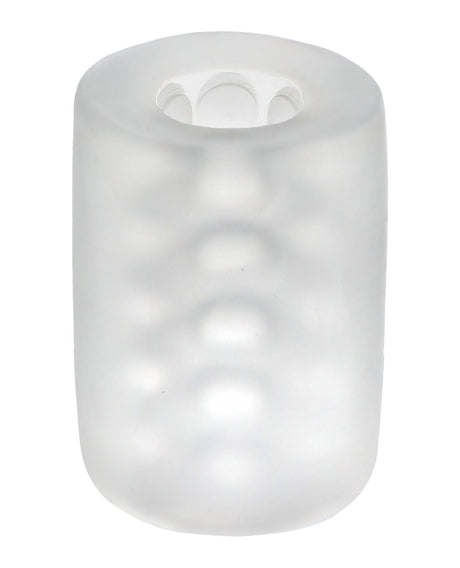 Doc Johnson - GoodHead Helping Head 5.1 cm Oral Masturbation Sleeve (Clear) - Clear / 5.1 cm