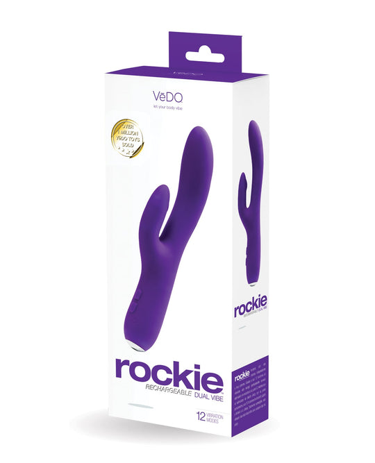 VeDO - Máy rung hai chế độ Rockie sạc lại được (Xanh dương)