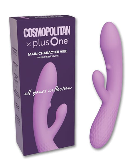 plusOne x Cosmopolitan - Main Character Rabbit Vibrator - Multi Colour