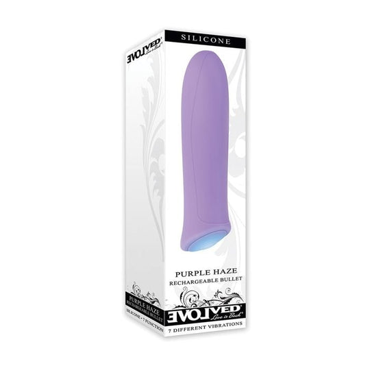 Evolved - Máy rung đạn sạc lại Purple Haze (Tím)
