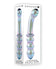 Gender X - Lustrous Galaxy Dual-Ended Glass Dildo & Wand Massager (Green) - Green