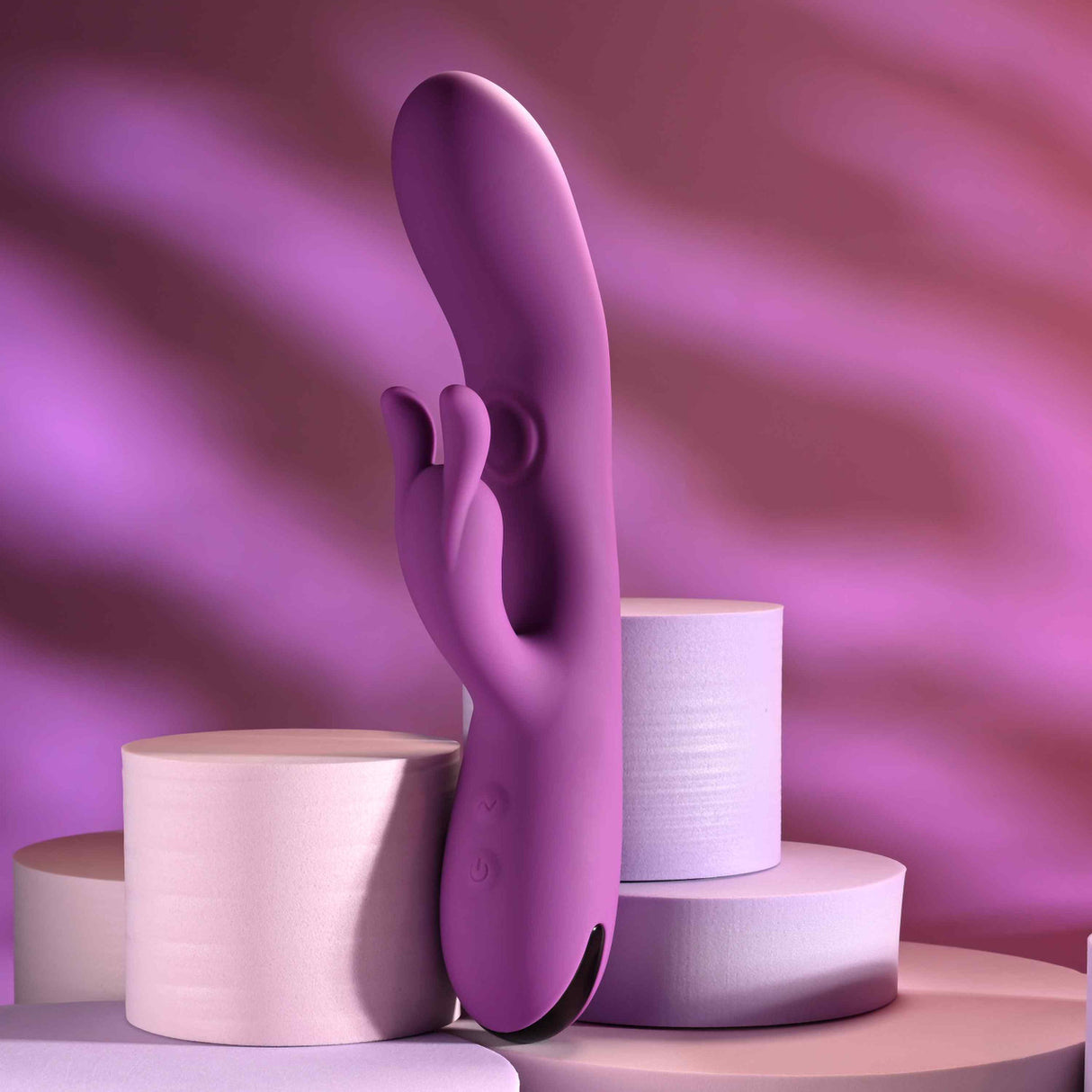 Playboy - Máy rung thỏ sạc lại Busy Bunny (Tím)
