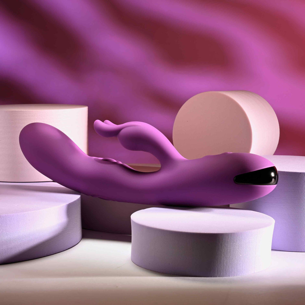 Playboy - Máy rung thỏ sạc lại Busy Bunny (Tím)