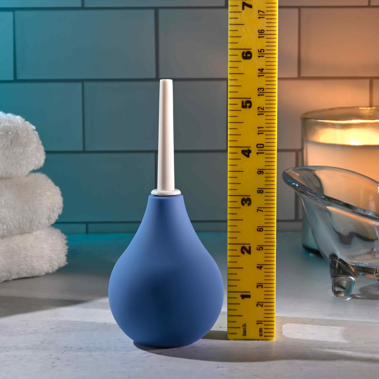 SELOPA - Dụng cụ thụt rửa hậu môn Squeaky Clean (Xanh dương)