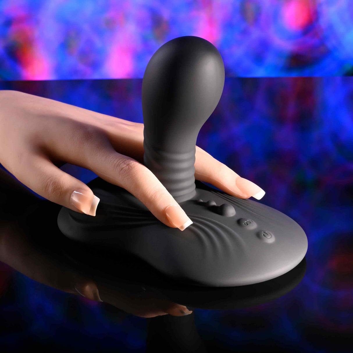 Playboy - Đồ chơi rung điều khiển từ xa dạng xe cưỡi Sittin’ and Spinnin’ (Màu đen)