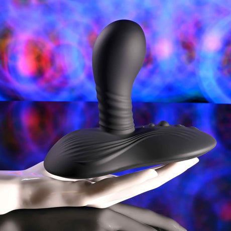 Playboy - Đồ chơi rung điều khiển từ xa dạng xe cưỡi Sittin’ and Spinnin’ (Màu đen)