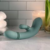 Evolved - Máy rung thỏ sạc điện Rub Me Tender (Xanh lá)