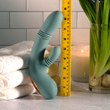 Evolved - Máy rung thỏ sạc điện Rub Me Tender (Xanh lá)