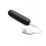 XR Brands - Bang! Remote-Control Bullet Vibrator (Black) - Black