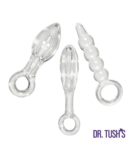 Dr. Tush's - Bộ nút hậu môn thủy tinh Halo of Pleasure