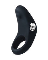 VeDO - Rev Rechargeable Vibrating Cock Ring (Black) - Black