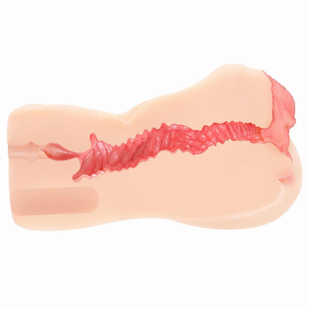 Kokos - Onahole Edition 004 Double Layer By Vanilla Masturbator (Beige) KK1069 CherryAffairs