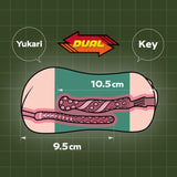 XTC Japan - Đồ chơi onahole Panzer Duo hai đầu vào (Nhiều màu)