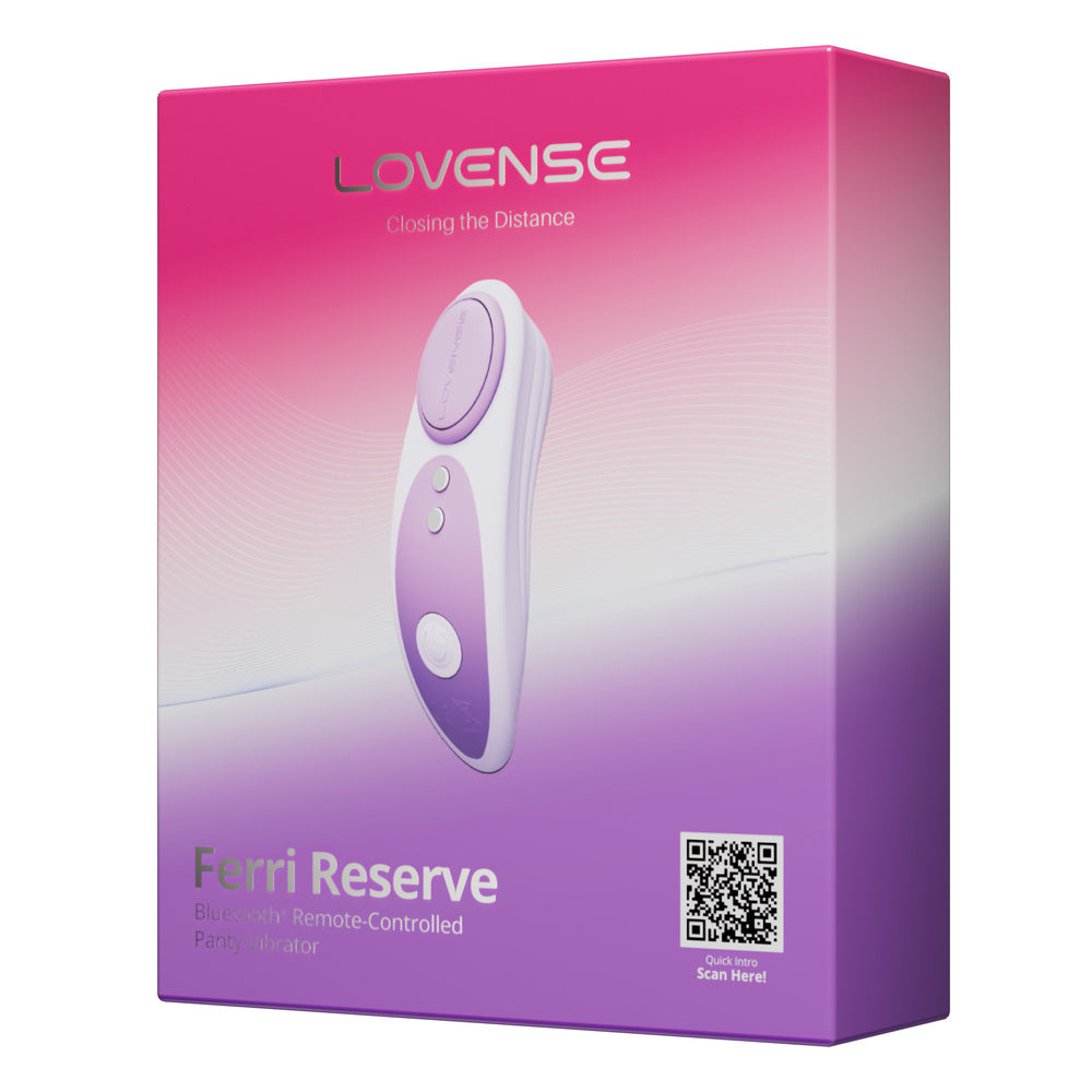 Lovense - Ferri Reserve App Controlled Pantry Vibrator (Purple)