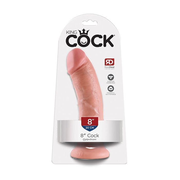 Pipedream - Dương vật giả King Cock chân hút, kiểu dáng chân thực
