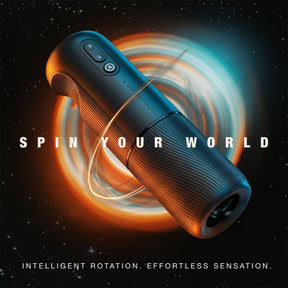 Arcwave - Orbit App-Controlled Rotating Stroker Masturbator (Black) AW1020 CherryAffairs
