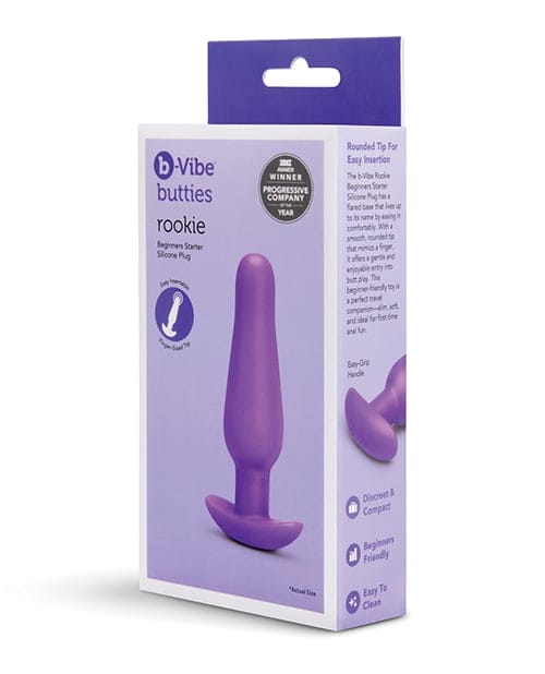 B-Vibe - Rookie Beginner Silicone Anal Plug BV1041 CherryAffairs