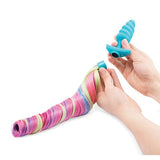 B Vibe - Unicorn Tail Vibrating Butt Plug Special Edition (Blue) BV1020 CherryAffairs