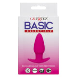 CalExotics - Basic Essentials Rechargeable Tapered Vibrating Probe (Pink) – product view 4