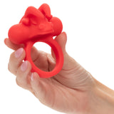CalExotics - Rechargeable Matador Triple-Stimulation Cock Ring (Red) – product view 2