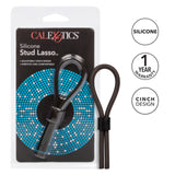 CalExotics - Silicone Stud Adjustable Lasso Cock Ring (Black) – product view 6