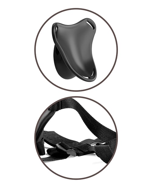 Pipedream - King Cock Elite Beginners Body Dock Strap On Harness (Black) – product view 4