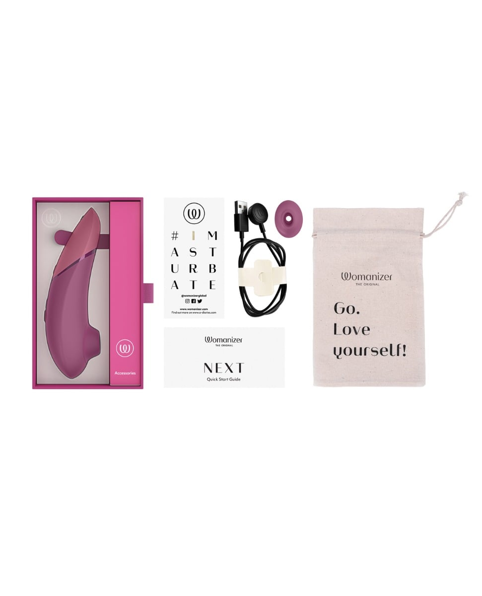 Womanizer - Next 3D Pleasure Air Clitoral Suction Stimulator (Pink) – product view 5