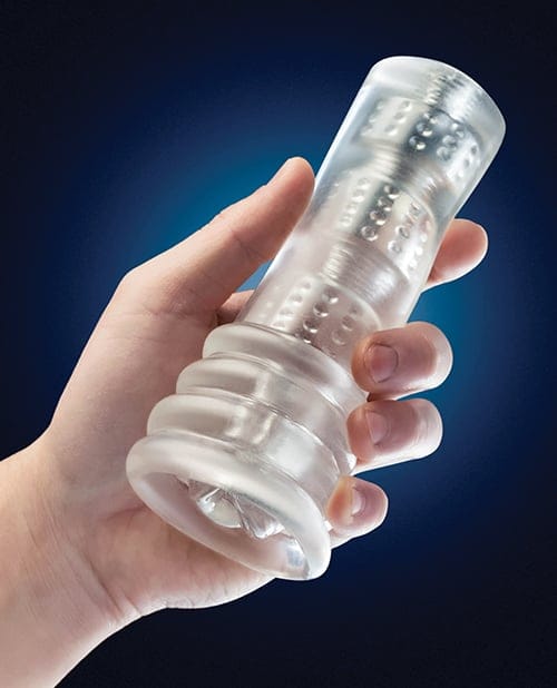 Blush Novelties - Rize Luz Glow-in-the-Dark Masturbator (Clear) BN1203 CherryAffairs