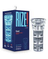Blush Novelties - Rize Luz Glow-in-the-Dark Masturbator (Clear) BN1203 CherryAffairs