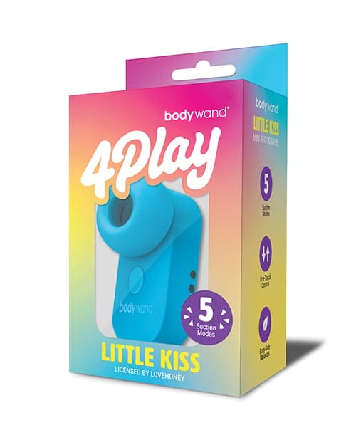 Bodywand - 4 Play Little Kiss Clitoral Vibrator (Blue) BW1028 CherryAffairs