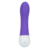 CalExotics - Basic Essentials Rechargeable Curved G Spot Vibrator (Purple) CE2183 CherryAffairs