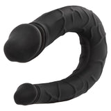 CalExotics - Boundless AC/DC Flexible Double Ended Silicone Dildo (Black) CE2186 CherryAffairs