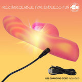 CalExotics - Endless Summer Moonlight Magic Rechargeable Rabbit Vibrator (Orange) CE2149 CherryAffairs