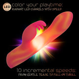 CalExotics - Endless Summer Moonlight Magic Rechargeable Rabbit Vibrator (Orange) CE2149 CherryAffairs