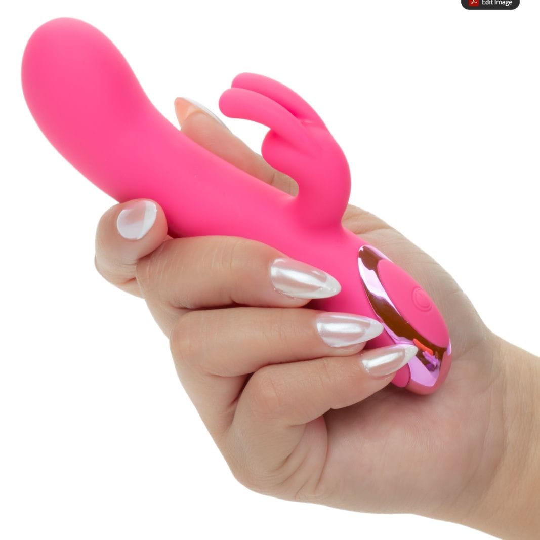 CalExotics - Kroma Turbo G Bunny Rechargeable Rabbit Vibrator (Pink) CE2141 CherryAffairs