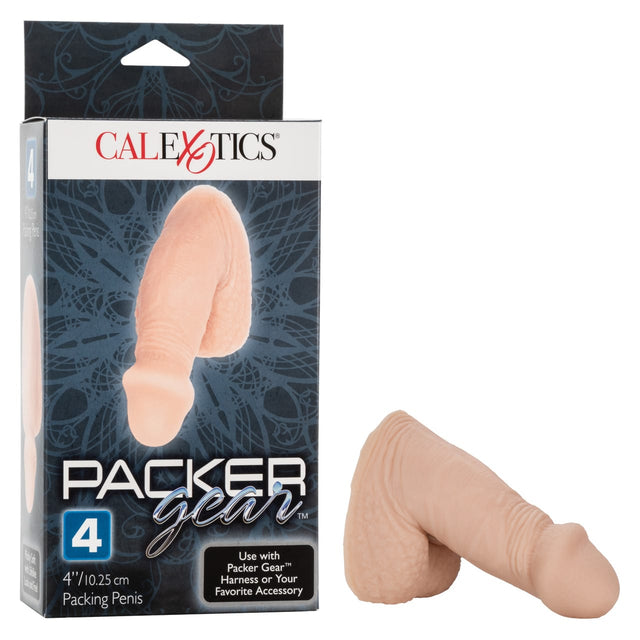 CalExotics - Packer Gear 4"/10.25 cm Packing Penis - Ivory CE2170 CherryAffairs