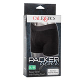 CalExotics - Packer Gear Boxer Brief with Packing Pouch 2XL/3XL (Black) CE2165 CherryAffairs