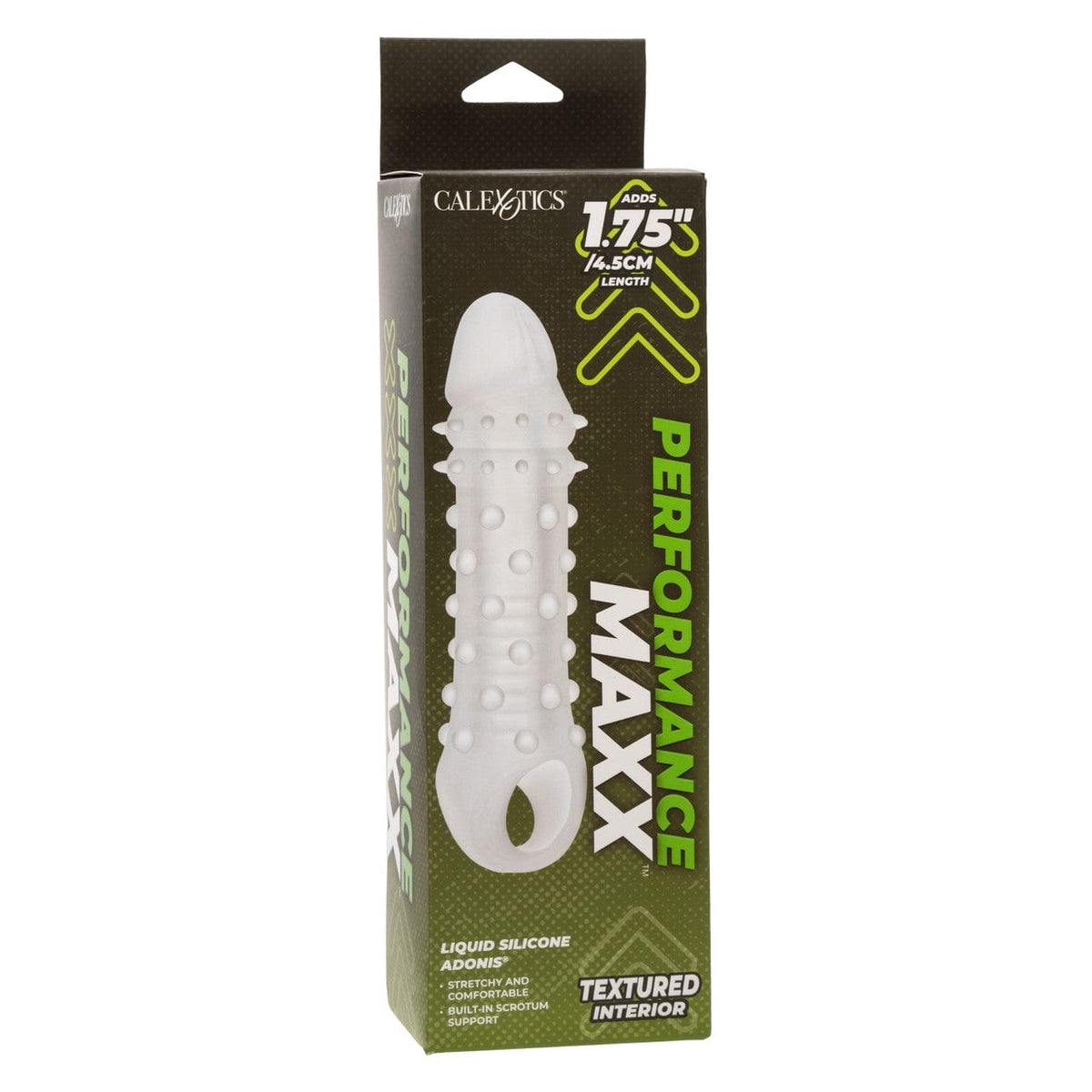 CalExotics - Performance Maxx Liquid Silicone Adonis Extension Sleeve (Clear) CE2191 CherryAffairs