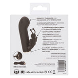 CalExotics - Raven Butterfly Rechargeable Mini Dual Vibrator (Black) CE2192 CherryAffairs