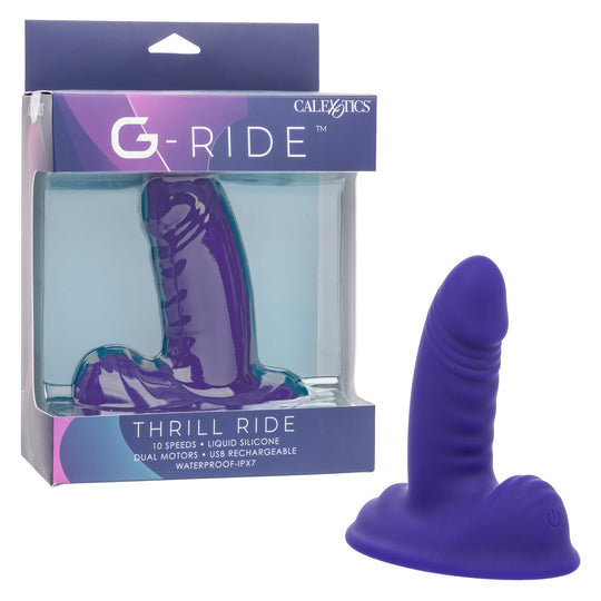 CalExotics - G Ride Thrill Ride Vibrator (Purple)
