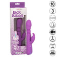 California Exotics - Jack Rabbit Elite Thrusting Rabbit Vibrator (Purple) CE2031 CherryAffairs