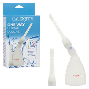 California Exotics - One Way Ultimate Anal Douche (White) CE2129 CherryAffairs