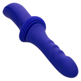 California Exotics - Overdrive Remote Control Sex Machine Ridged Thruster (Blue) CE2117 CherryAffairs