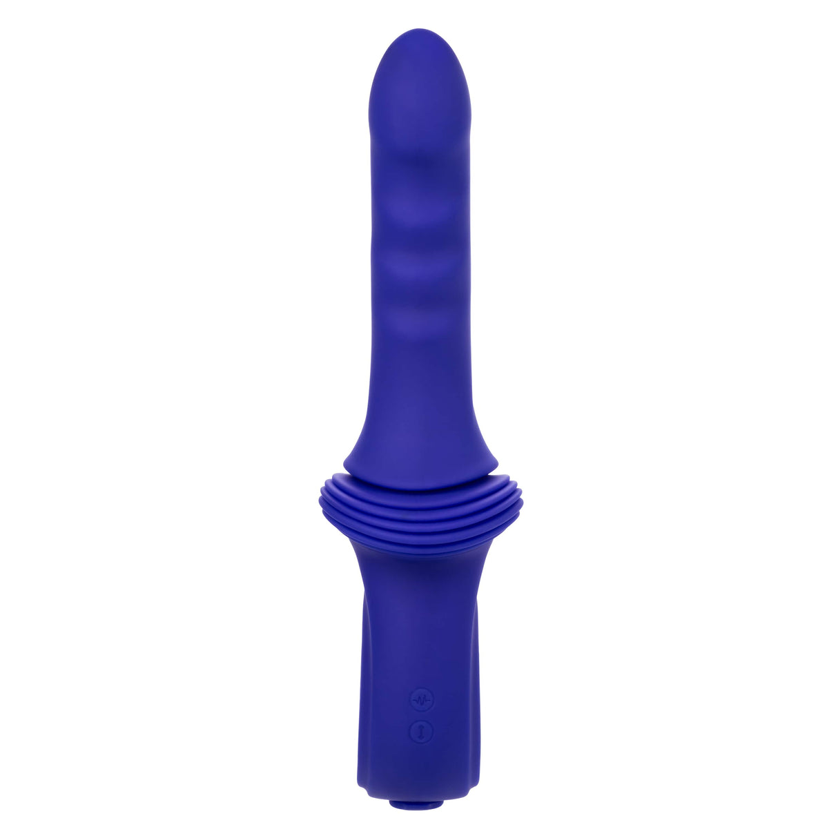 California Exotics - Overdrive Remote Control Sex Machine Ridged Thruster (Blue) CE2117 CherryAffairs
