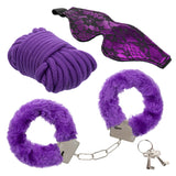 California Exotics - Pleasure Kits Indulgent Collection BDSM Set (Purple) CE2125 CherryAffairs