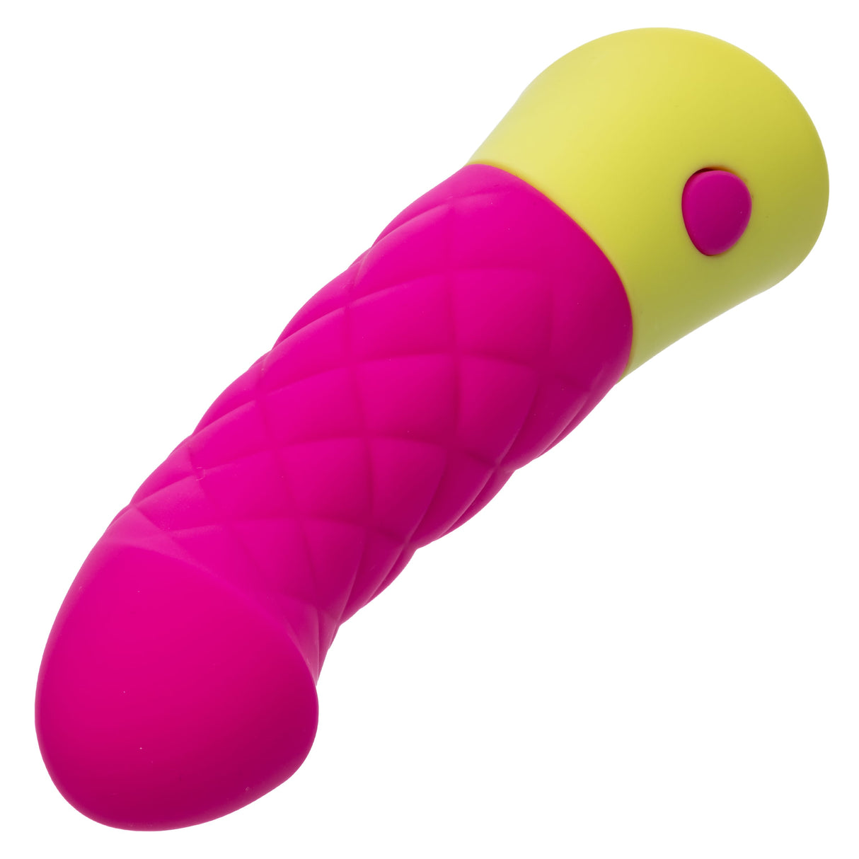 California Exotics - Rave Quilted G Spot Dildo (Pink) CE2116 CherryAffairs