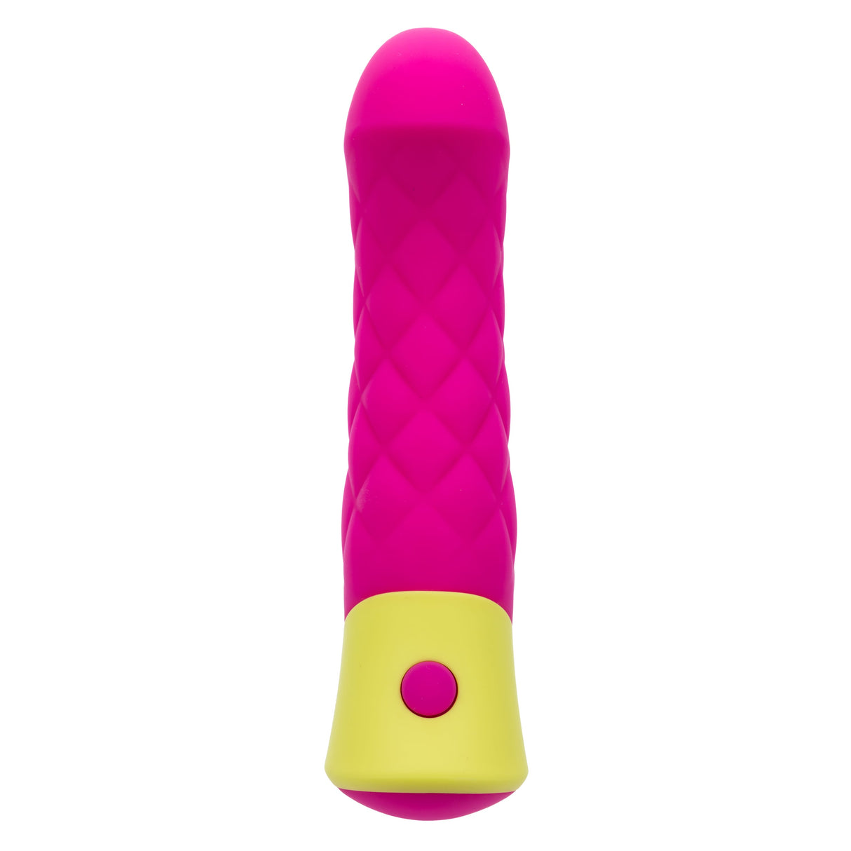 California Exotics - Rave Quilted G Spot Dildo (Pink) CE2116 CherryAffairs