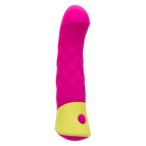 California Exotics - Rave Quilted G Spot Dildo (Pink) CE2116 CherryAffairs